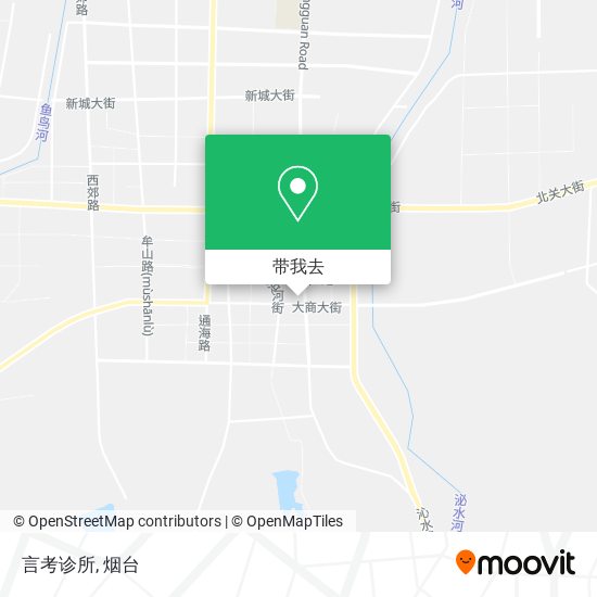 言考诊所地图