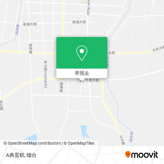 A典蛋糕地图