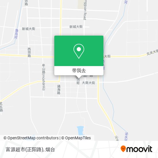 富源超市(正阳路)地图