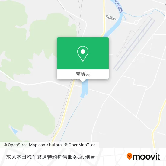 东风本田汽车君通特约销售服务店地图