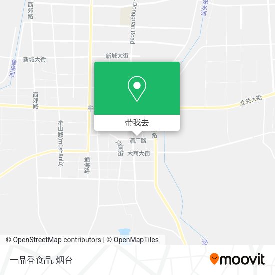 一品香食品地图