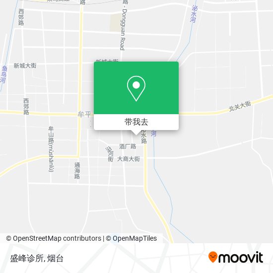 盛峰诊所地图