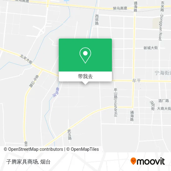 子腾家具商场地图