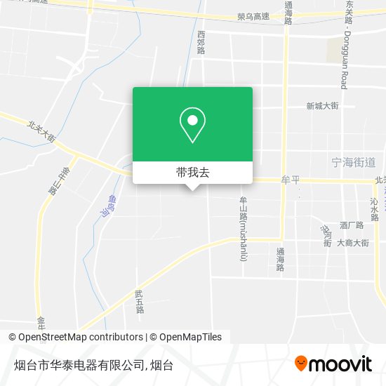 烟台市华泰电器有限公司地图