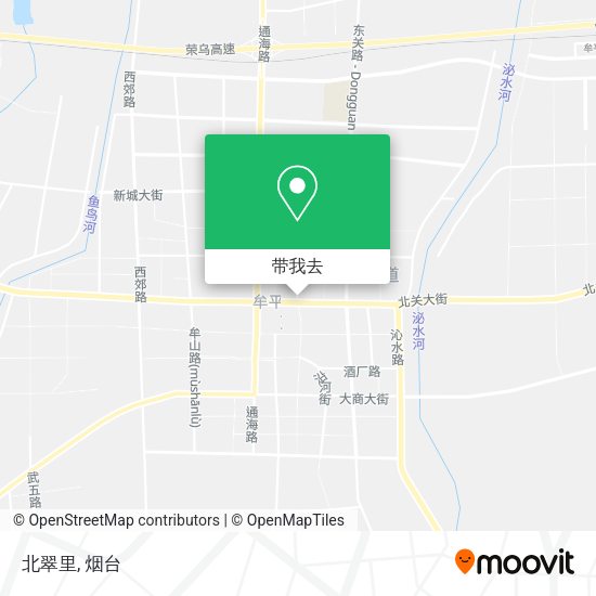 北翠里地图