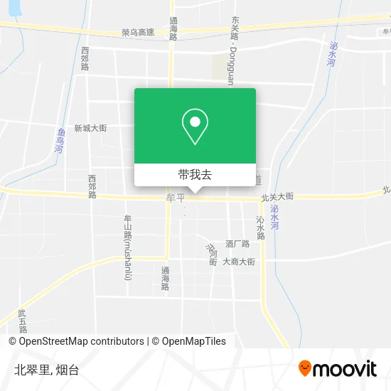 北翠里地图