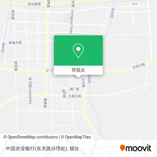 中国农业银行(东关路分理处)地图