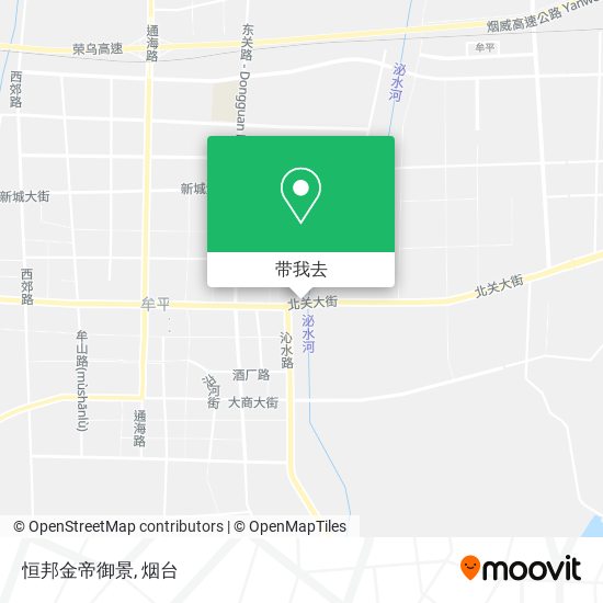 恒邦金帝御景地图