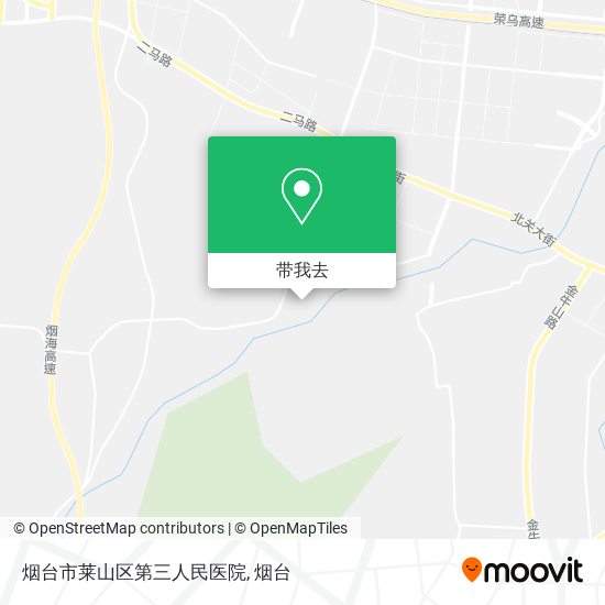 烟台市莱山区第三人民医院地图