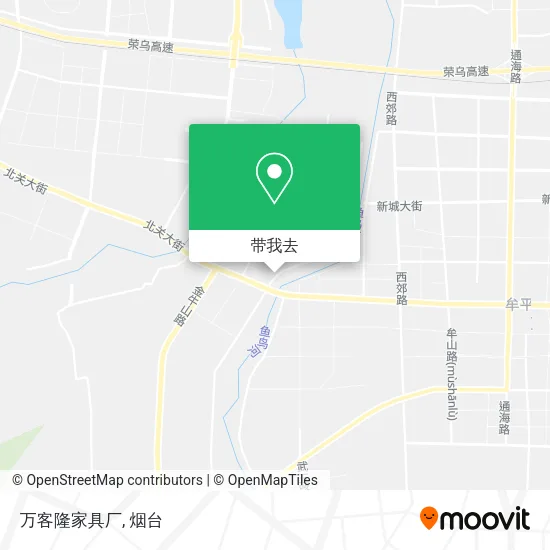 万客隆家具厂地图