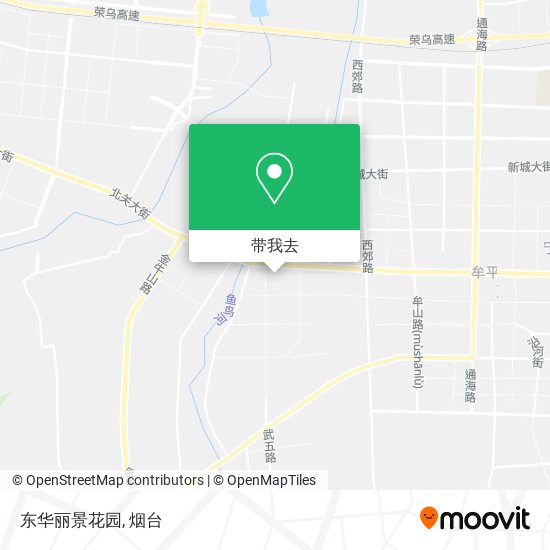 东华丽景花园地图