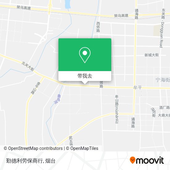 勤德利劳保商行地图