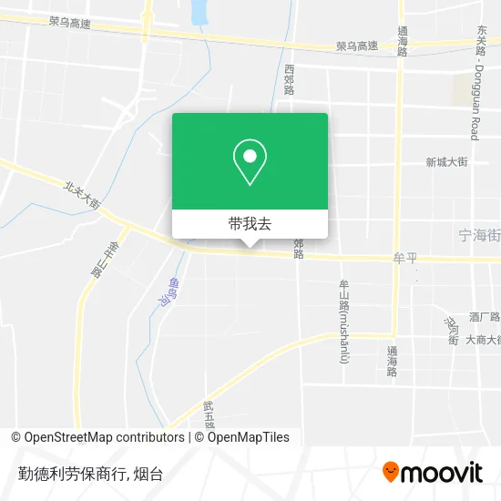 勤德利劳保商行地图