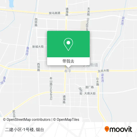二建小区-1号楼地图