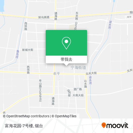 富海花园-7号楼地图