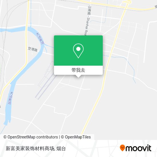 新富美家装饰材料商场地图