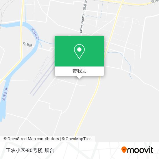 正农小区-80号楼地图