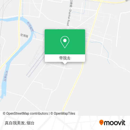 真自我美发地图