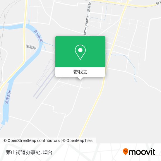 莱山街道办事处地图