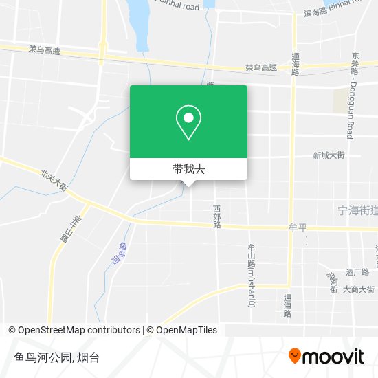 鱼鸟河公园地图