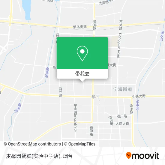 麦馨园蛋糕(实验中学店)地图
