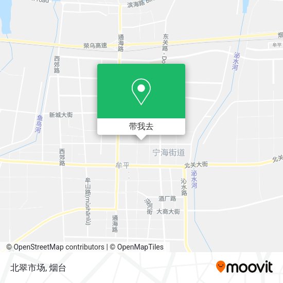 北翠市场地图