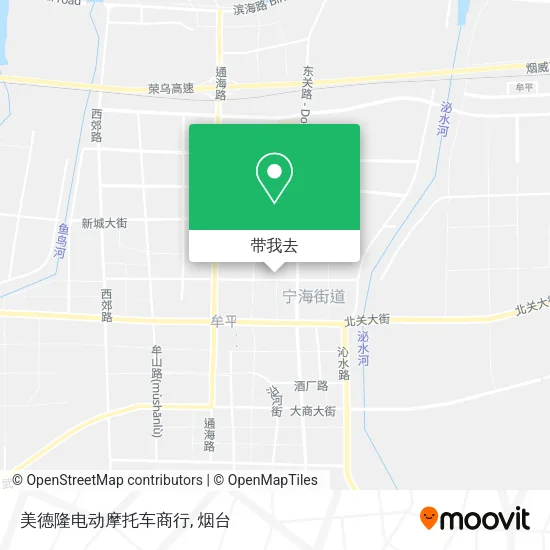 美德隆电动摩托车商行地图