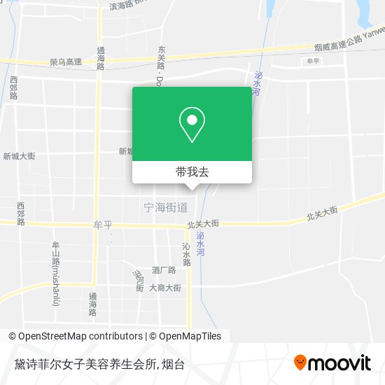 黛诗菲尔女子美容养生会所地图