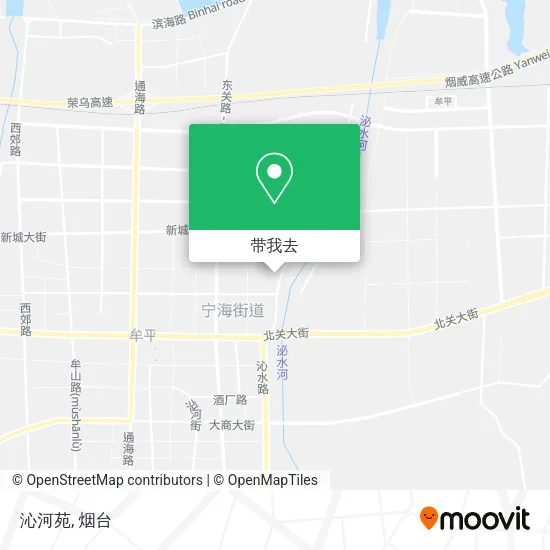 沁河苑地图