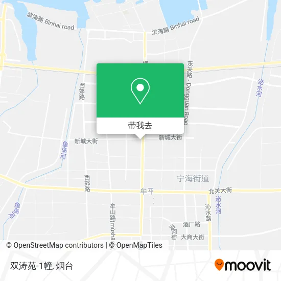 双涛苑-1幢地图