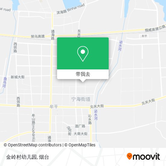 金岭村幼儿园地图