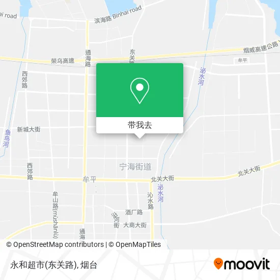 永和超市(东关路)地图