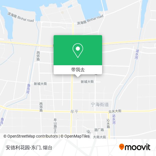 安德利花园-东门地图