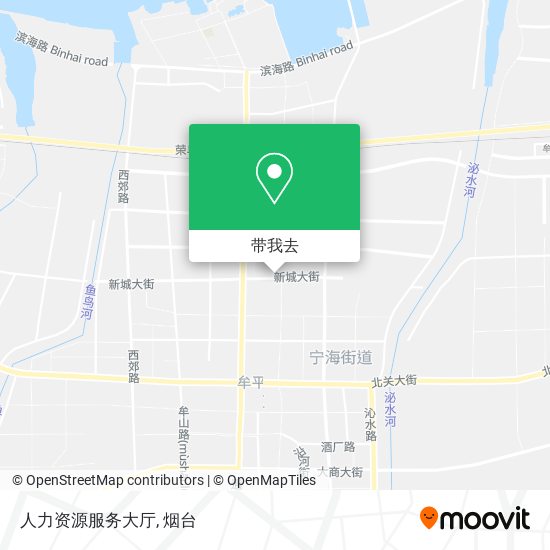 人力资源服务大厅地图