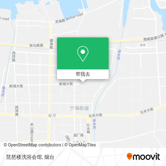 琵琶楼洗浴会馆地图