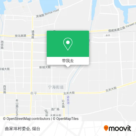 曲家埠村委会地图