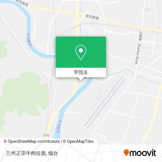 兰州正宗牛肉拉面地图