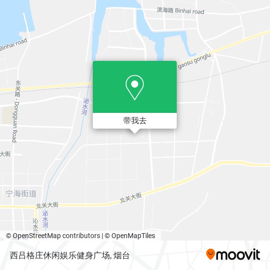 西吕格庄休闲娱乐健身广场地图