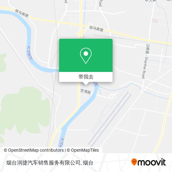 烟台润捷汽车销售服务有限公司地图