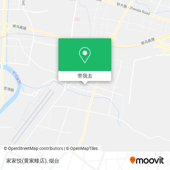 家家悦(黄家疃店)地图