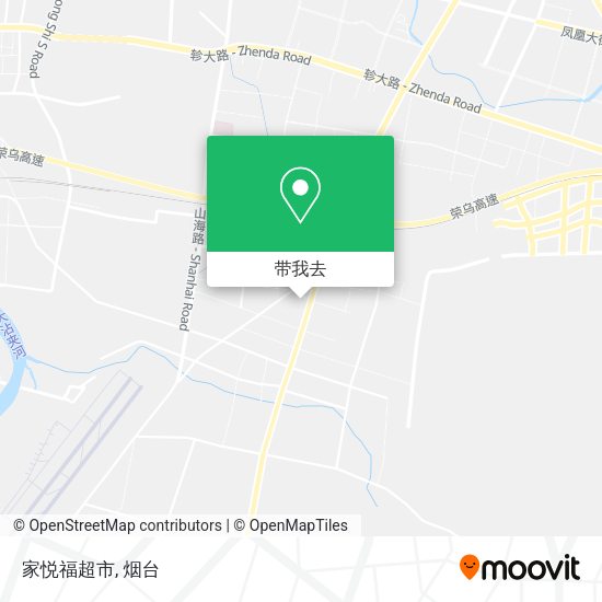 家悦福超市地图