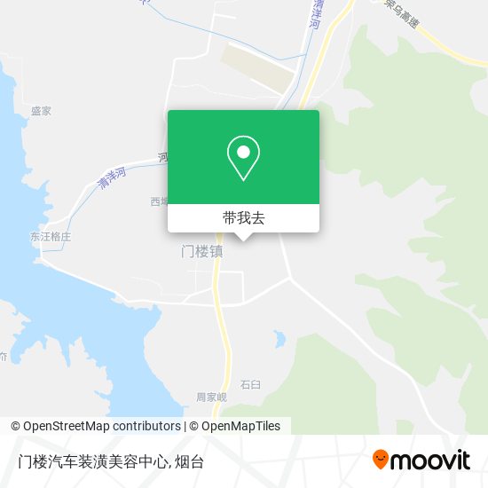 门楼汽车装潢美容中心地图