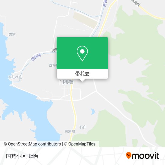 国苑小区地图