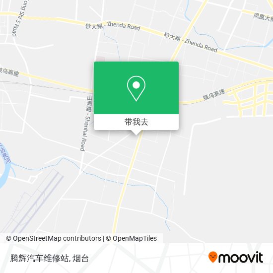 腾辉汽车维修站地图