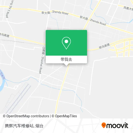 腾辉汽车维修站地图