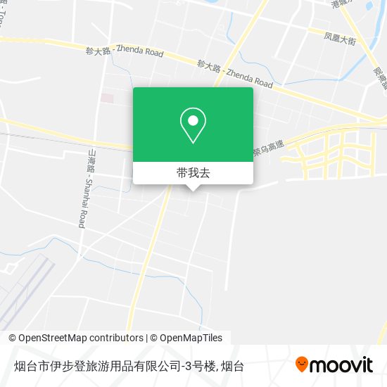 烟台市伊步登旅游用品有限公司-3号楼地图