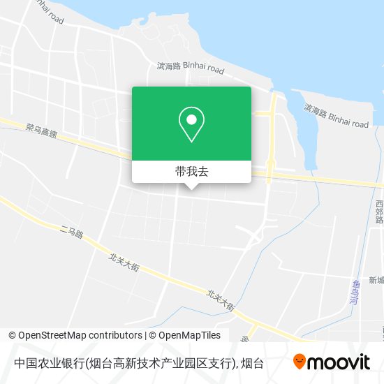 中国农业银行(烟台高新技术产业园区支行)地图