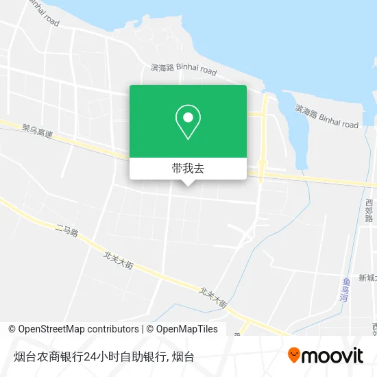 烟台农商银行24小时自助银行地图