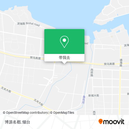 博源名都地图