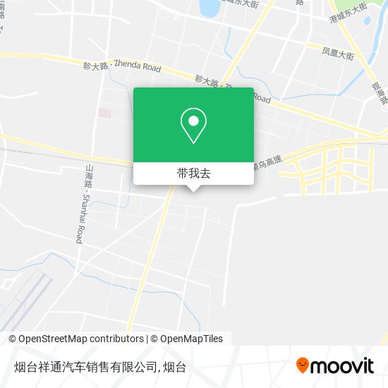 烟台祥通汽车销售有限公司地图